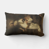 ハガルと天使（カレル・ファブリティウス著） ランバークッション (裏面)