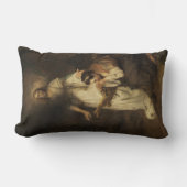 ハガルと天使（カレル・ファブリティウス著） ランバークッション (正面)