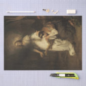 ハガルと天使（カレル・ファブリティウス著） 薄葉紙 (クラフト)