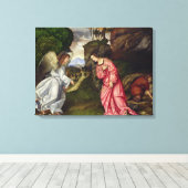 ハガルと天使 キャンバスプリント (インサイチュ (ウッドフロア))