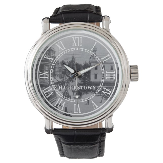 ハガースタウン1900 腕時計 (正面)