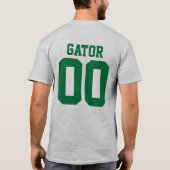 ハガースタウンBoxingatorsジャージースタイルTシャツ Tシャツ (裏面)