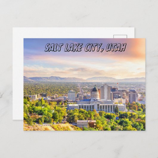 ハガードソルトレイクシティユタ土産旅行 ポストカード (正面/裏面)
