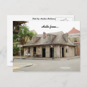 ハガードニューオーリンズルイジアナラフィッテバー ポストカード (正面/裏面)