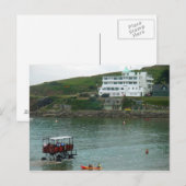 ハガードバーグアイランドホテル，デボン，イングランド ポストカード (正面/裏面)