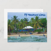 ハガードマヌカ諸島フィジー ポストカード (正面/裏面)