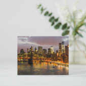 ハガードマンハッタンブリッジ,ニューヨークUSA ポストカード (スタンド正面)