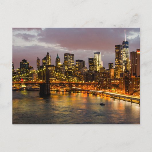 ハガードマンハッタンブリッジ,ニューヨークUSA ポストカード (正面)