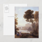 ハガールと天使の風景， 1646 ポストカード (正面/裏面)