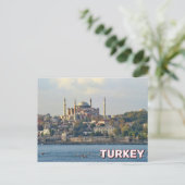 ハギアソフィアグランドモスクイスタンブール,トルコ ポストカード (スタンド正面)