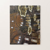 ハギアソフィア、イスタンブール、トルコ ジグソーパズル (縦)