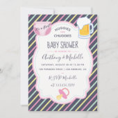 ハギスフォーチュギースオムツパーティの招待状 招待状 (正面)