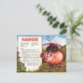 ハギスレシピ ポストカード (スタンド正面)