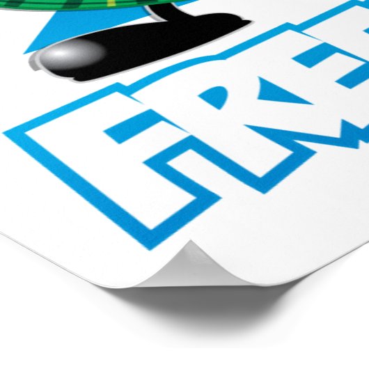 ハギス自由 ポスター (角)