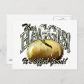 ハギス！ ポストカード (正面/裏面)