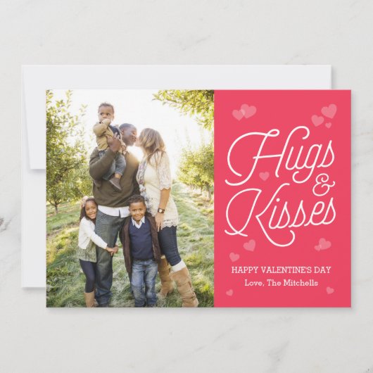 ハギングスクリプトバレンタインの写真カード シーズンカード (正面)