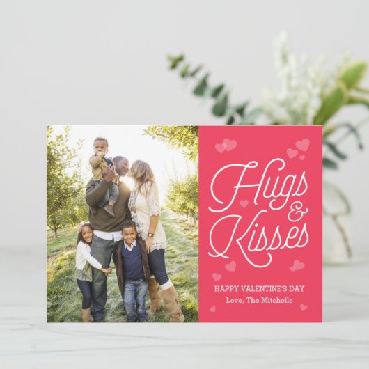 ハギングスクリプトバレンタインの写真カード シーズンカード (スタンド正面)