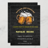 ハギースとチャギースのパパおむつ 招待状 (正面/裏面)