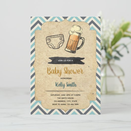 ハギースとチャギースのパーティー招待状 招待状 (スタンド正面)