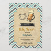 ハギーズとチャギーズのパーティー招待状 招待状 (正面/裏面)