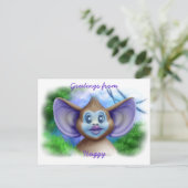 ハギー ポストカード (スタンド正面)