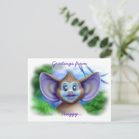 ハギー ポストカード (スタンド正面)