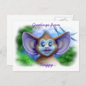 ハギー ポストカード (正面/裏面)