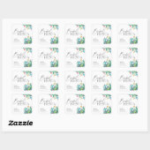 ハクセンイキ・メキシコンフィエスタ・ブライダルシャワー スクエアシール (シート)