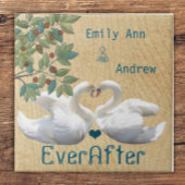 ハクチョウが木目を愛する一周忌 タイル