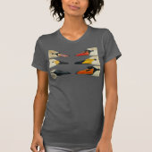 ハクチョウの多くの顔 Tシャツ (正面)