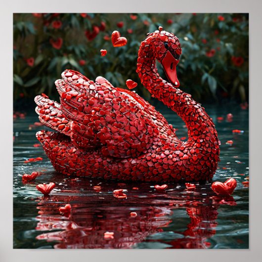 ハクチョウ ポスター (正面)