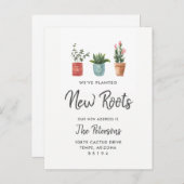 ハクトウアサの新展開 | 新しい根っこ 案内ポストカード (正面/裏面)