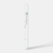 ハクトウワシとアメリカ国旗 7月4日 iPhone 15ケース (左側面)
