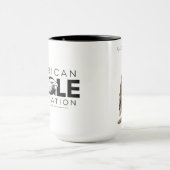 ハクトウワシのアベ マグカップ (中央)