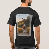 ハクトウワシのリンカーン Tシャツ (裏面)