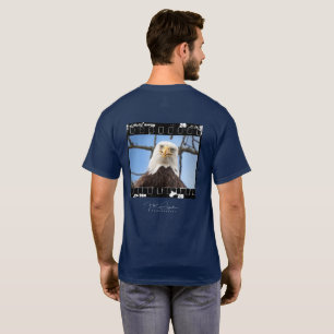 ハクトウワシの凝視 フィルムストリップ Tシャツ