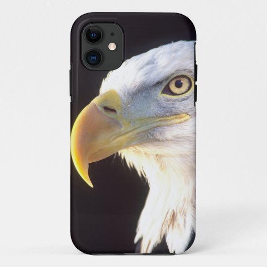 ハクトウワシの肖像画 ハリアエトゥス・レウコケファルス Case-Mate iPhoneケース (裏面)