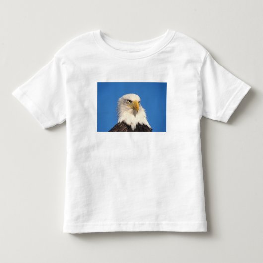 ハクトウワシの見た目 トドラーTシャツ (正面)