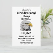 ハクトウワシの誕生日パーティー 招待状 (スタンド正面)