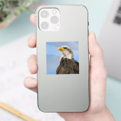 ハクトウワシの野生の肖像画アート シール (スマートフォン)