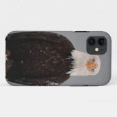 ハクトウワシの雪の中の肖像, Haliaeetus Case-Mate iPhoneケース (裏面(横))