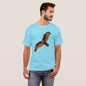 ハクトウワシの飛行 Tシャツ (正面フル)