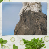 ハクトウワシ キッチンタオル (折り畳み)