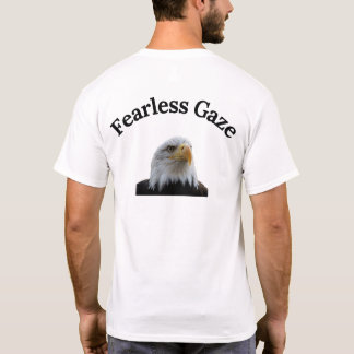 ハクトウワシ グラフィック Tシャツ - 恐れを知らぬ視線