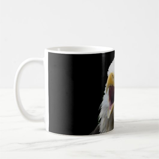 ハクトウワシ タオル コーヒーマグカップ (左)
