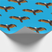 ハクトウワシ ラッピングペーパー (角)