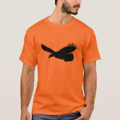 ハクトウワシ 飛翔 Tシャツ (正面)