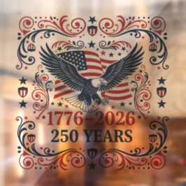 ハクトウワシ 250年の自由 2 ウィンドウサイン