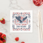 ハクトウワシ 250年の自由 2 スタンダードカクテルナプキン (インサイチュ)