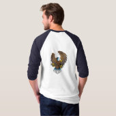 ハクトウワシ Tシャツ (裏面フル)